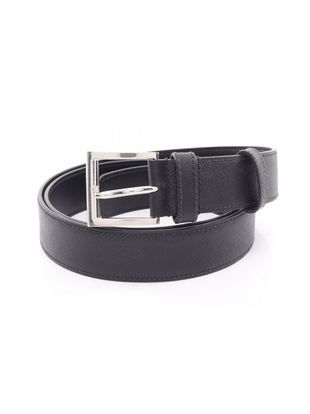 Prada Belt Triangle Logo 2 Saffiano Leather